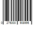 Barcode Image for UPC code 0275000908995