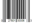 Barcode Image for UPC code 027501000063