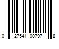 Barcode Image for UPC code 027541007978. Product Name: 