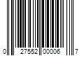 Barcode Image for UPC code 027552000067