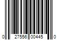 Barcode Image for UPC code 027556004450