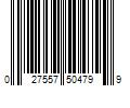 Barcode Image for UPC code 027557504799