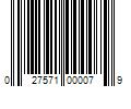 Barcode Image for UPC code 027571000079