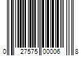 Barcode Image for UPC code 027575000068