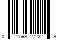 Barcode Image for UPC code 027599272229