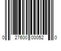 Barcode Image for UPC code 027600000520