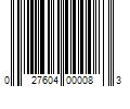 Barcode Image for UPC code 027604000083