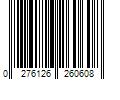 Barcode Image for UPC code 02761262606017