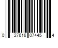 Barcode Image for UPC code 027616074454