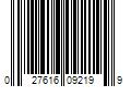 Barcode Image for UPC code 027616092199