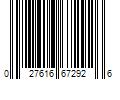 Barcode Image for UPC code 027616672926