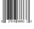 Barcode Image for UPC code 027616686633