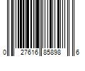 Barcode Image for UPC code 027616858986