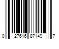 Barcode Image for UPC code 027616871497