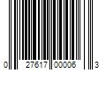 Barcode Image for UPC code 027617000063