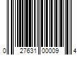 Barcode Image for UPC code 027631000094