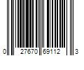 Barcode Image for UPC code 027670691123