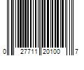 Barcode Image for UPC code 027711201007