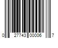 Barcode Image for UPC code 027743000067