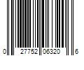 Barcode Image for UPC code 027752063206