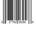 Barcode Image for UPC code 027752262586