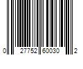 Barcode Image for UPC code 027752600302