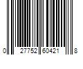 Barcode Image for UPC code 027752604218