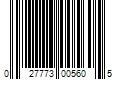 Barcode Image for UPC code 027773005605