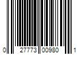 Barcode Image for UPC code 027773009801