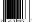 Barcode Image for UPC code 027773015727