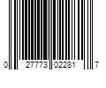 Barcode Image for UPC code 027773022817