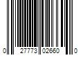 Barcode Image for UPC code 027773026600