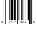 Barcode Image for UPC code 027791002648