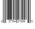 Barcode Image for UPC code 027794279269