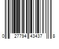 Barcode Image for UPC code 027794434378