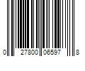 Barcode Image for UPC code 027800065978