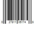 Barcode Image for UPC code 027811051748