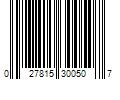 Barcode Image for UPC code 027815300507