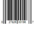 Barcode Image for UPC code 027826001967