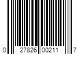 Barcode Image for UPC code 027826002117