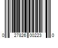 Barcode Image for UPC code 027826002230