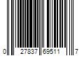 Barcode Image for UPC code 027837695117