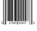 Barcode Image for UPC code 027843000073