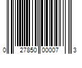 Barcode Image for UPC code 027850000073