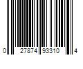 Barcode Image for UPC code 027874933104