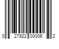 Barcode Image for UPC code 027922000062