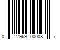 Barcode Image for UPC code 027969000087