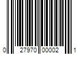 Barcode Image for UPC code 027970000021