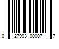 Barcode Image for UPC code 027993000077