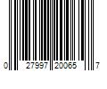 Barcode Image for UPC code 027997200657